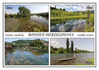 Flüsse in Bosnien
