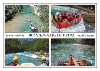 Rafting in Bosnien