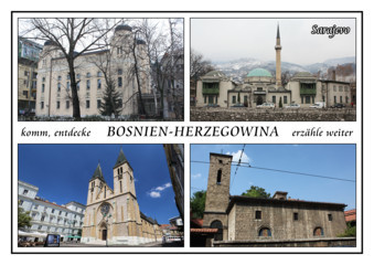 Sarajevo - Gottes Häuser