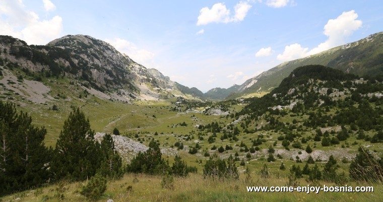 Panorama des Tisovica Tales - Prenj